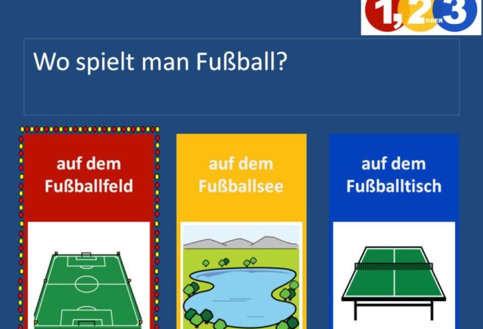 12oder3 fussball • Fußballquiz - 1, 2 oder 3