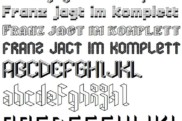 3d fonts • Ausgewählte 3D Fonts