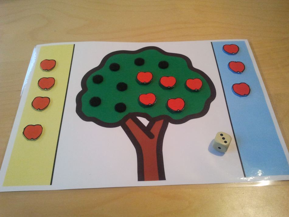 apfelbaum spiel montessori • Apfelbaumspiel nach Montessori