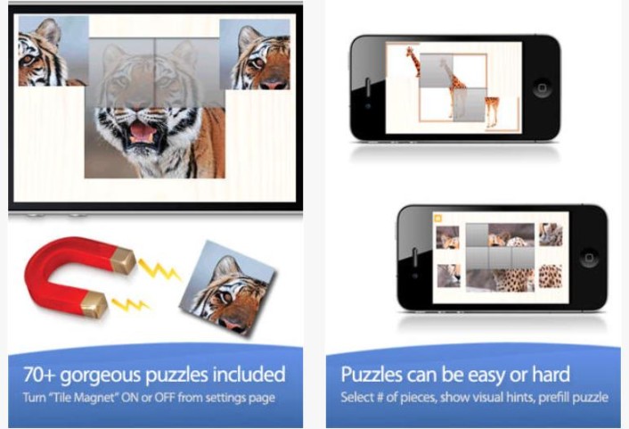 app kids puzzles • Einfache Puzzles erstellen mit Kids Puzzles