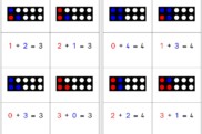 aufgabenkarten mit mengenbildern • Abfragekarten Plusaufgaben