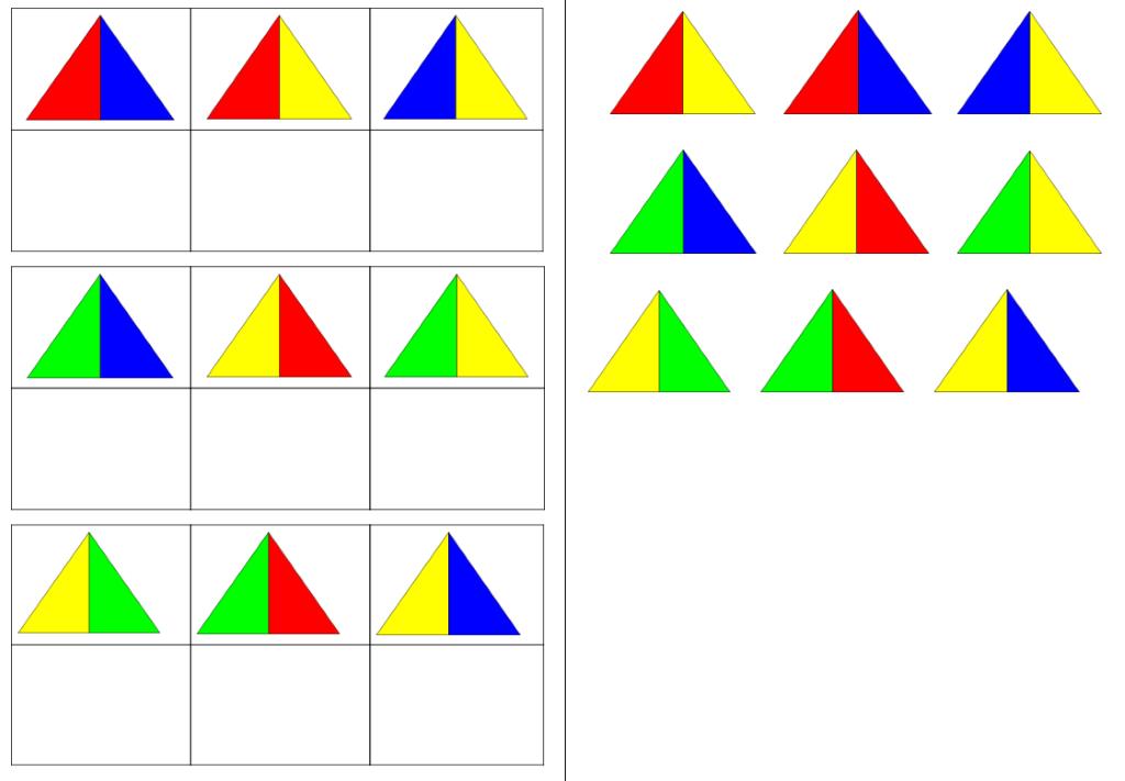 aufgabenmappe dreiecke farbig • Aufgabenmappe - Dreiecke