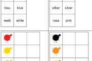aufgabenmappe englisch farben • Aufgabenmappe - Farben zuordnen - Englisch-Deutsch