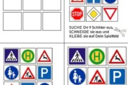 bingo verkehr • Verkehrszeichen Bingo - geometrische Grundformen