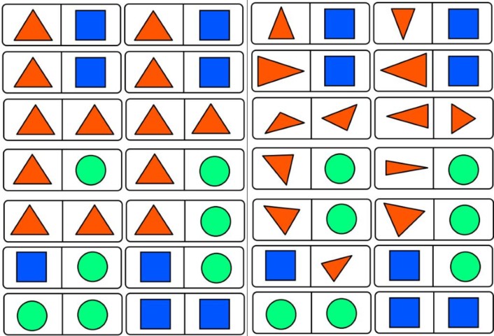 dreieck domino • Dreieck-Domino
