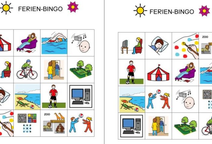 ferien bingo • Ferien - Bingo