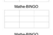 mathe bingo • Mathe-Bingo