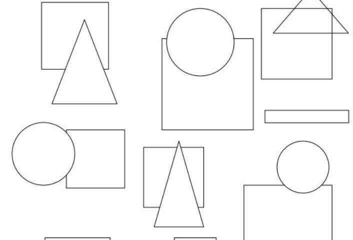 quadratische flaechenformen • Flächenformen - Quadrat - Rechteck - Dreieck