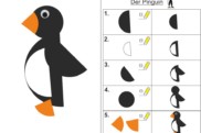 schneideuebung pinguin • Schneideübung Pinguin
