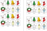 weihnachts lotto memorie • Weihnachtsbilder - Lotto oder Memorie