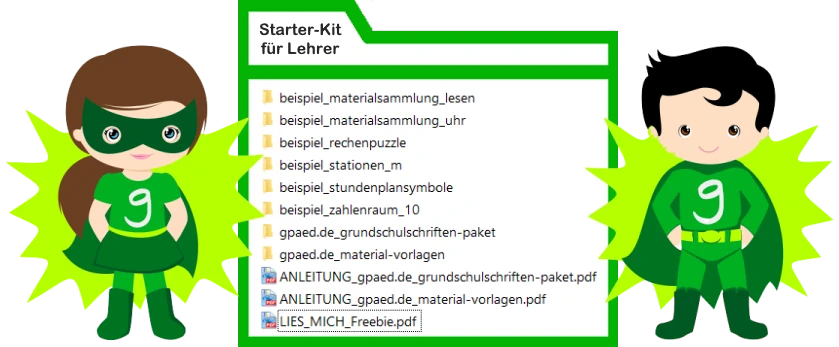 Freebie Starter Kit super • Newsletter der G-Community!