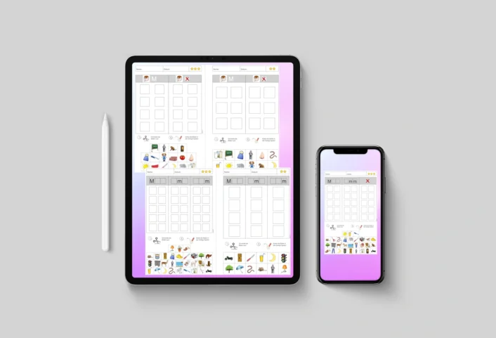 bild laut hoeren und kleben tabelle • Bild - Laut hören und kleben