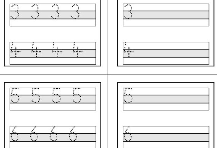 ziffernschreibkurs 1 20 &bull; Ziffernschreibkurs ZR 20