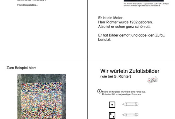 zufallsbilder wie richter • Wir malen Zufallsbilder wie Gerhard Richter
