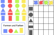 aufgabenmappe formen und farben • Aufgabenmappe - Farben und Formen
