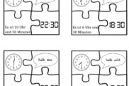 halbe stunden puzzle • halbe Stunden - Puzzle