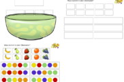 aufgabenmappe obstsalat farben • Aufgabenmappe - Obstsalat - Farben