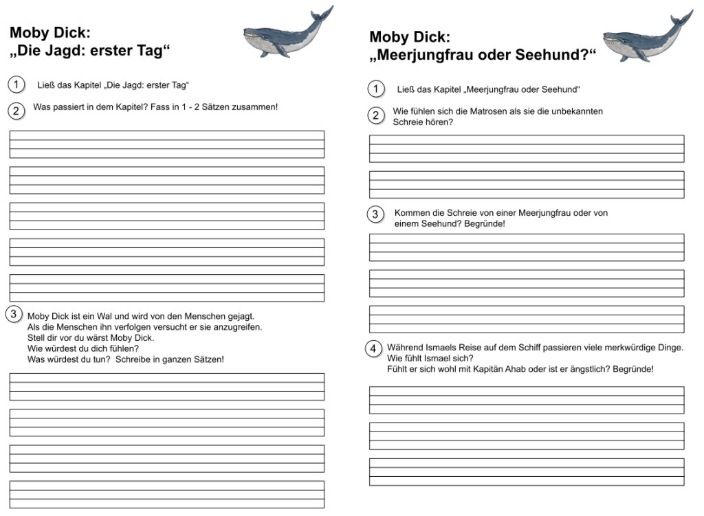 einfach lesen moby dick • Moby Dick in einfacher Sprache