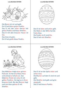 Lese-Mal-Blätter - Ostern • gpaed.de