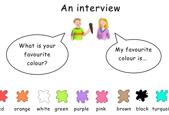 wsc go interview colours • Do an interview - Worksheet Go!