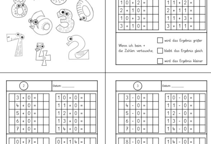 zahlenforscherheft &bull; Das Zahlenforscherheft