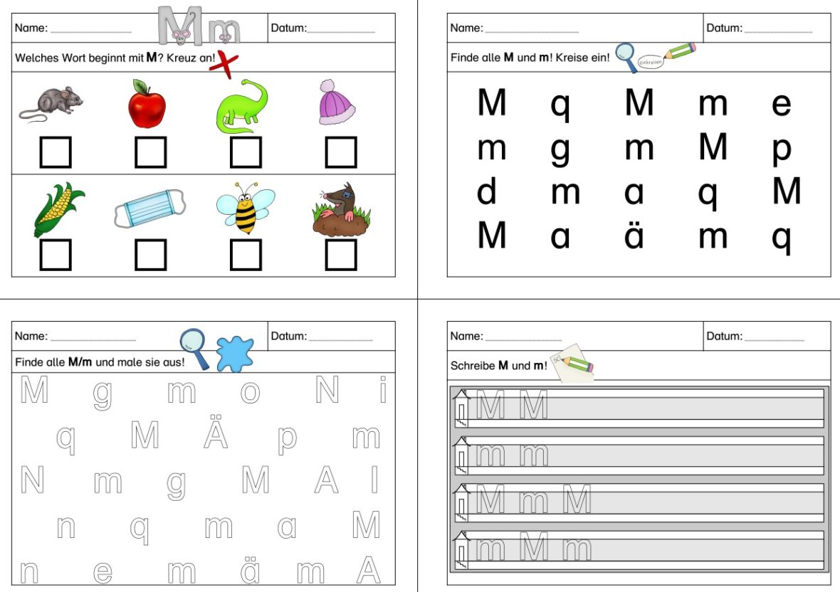 Buchstabe M • gpaed.de