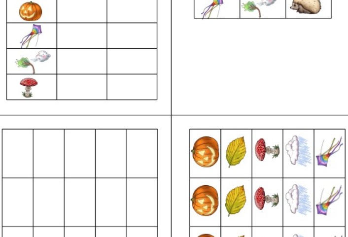 aufgabenmappe herbstbilder &bull; Aufgabenmappe - Herbstbilder