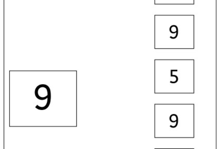9 verbinden • 9 mit passenden Zahlen verbinden