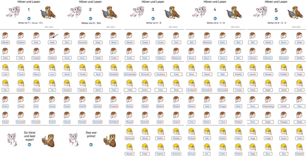 wsc go hoeren und lesen 2 • Leseprofi und Hören & Lesen - Momel Fibel
