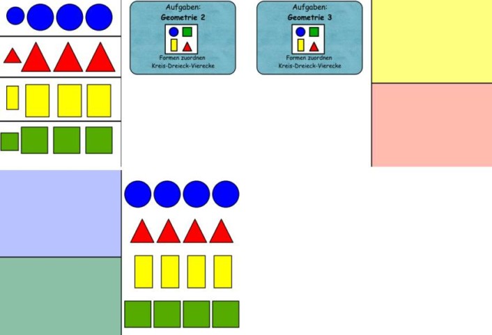 aufgabenmappen formen farben • Aufgabenmappen Formen und Farben