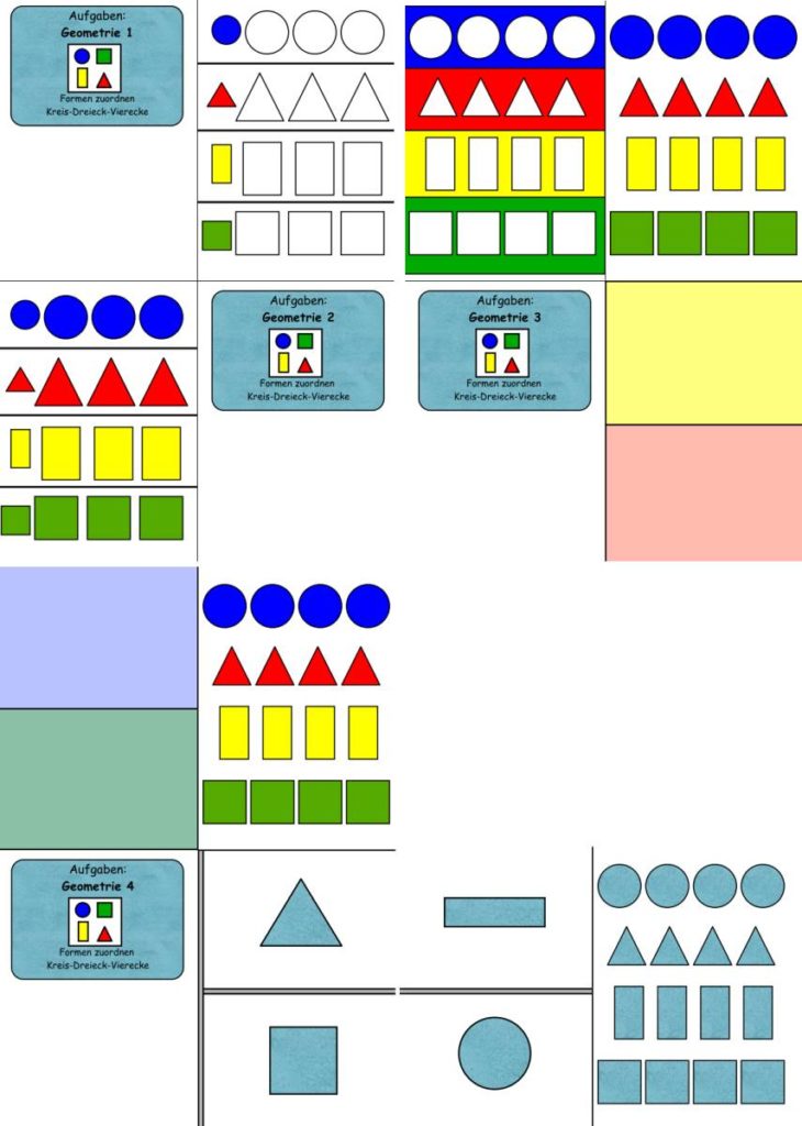 Aufgabenmappen Formen Und Farben • Gpaed.de