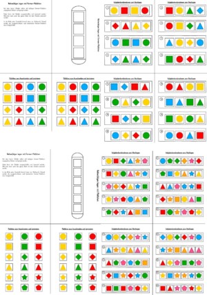 Reihen legen mit Formen • gpaed.de
