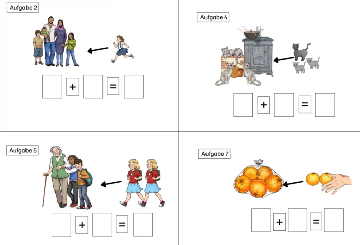 wsc go rechengeschichte plus minus • Rechengeschichten Addition und Subtraktion