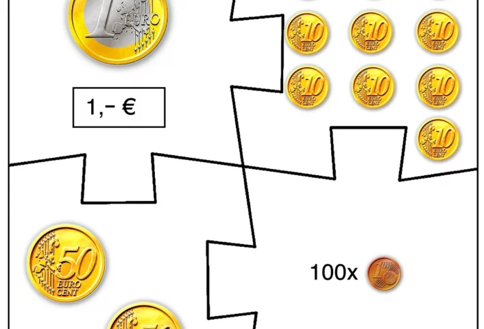 1 euro puzzle • Puzzle 1 Euro