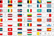 flaggen europaeischer laender • Flaggen der europäischen Länder