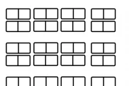 domino wuerfelbilder bis 6 • Würfelbilder Domino