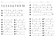 vorgaenger nachfolger zr 10 2 • Zahlenreihen ergänzen - Vorgänger und Nachfolger im Zahlenraum 10