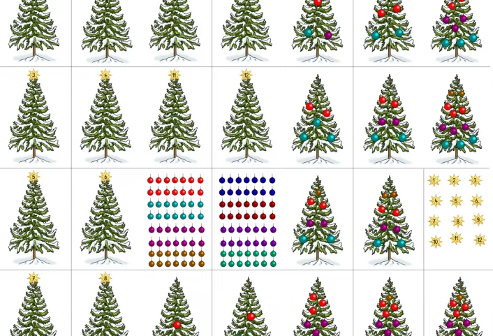 tannenbaume mengenerfassung • Weihnachtsbäume Mengenerfassung ZR 12
