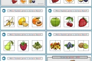 wsc go puzzleteile ergaenzen einfach • Puzzle ergänzen - Obst - Worksheet Go!