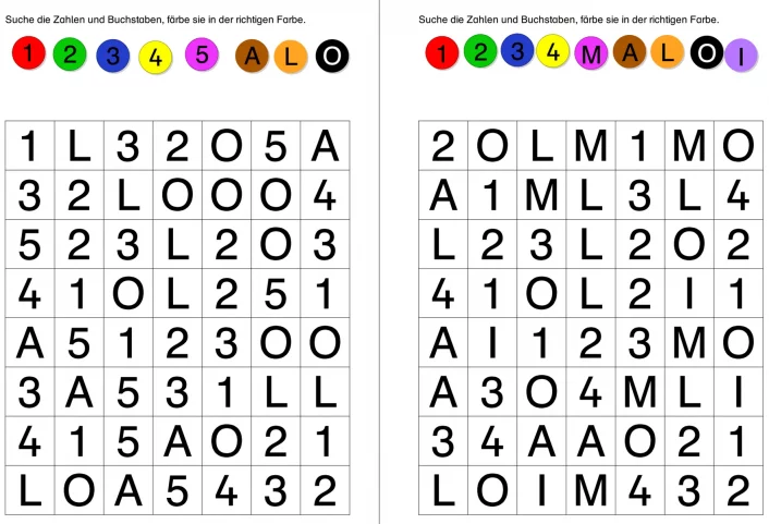 suchselbuchstabenzahlen • Buchstaben-Zahlen Suchsel
