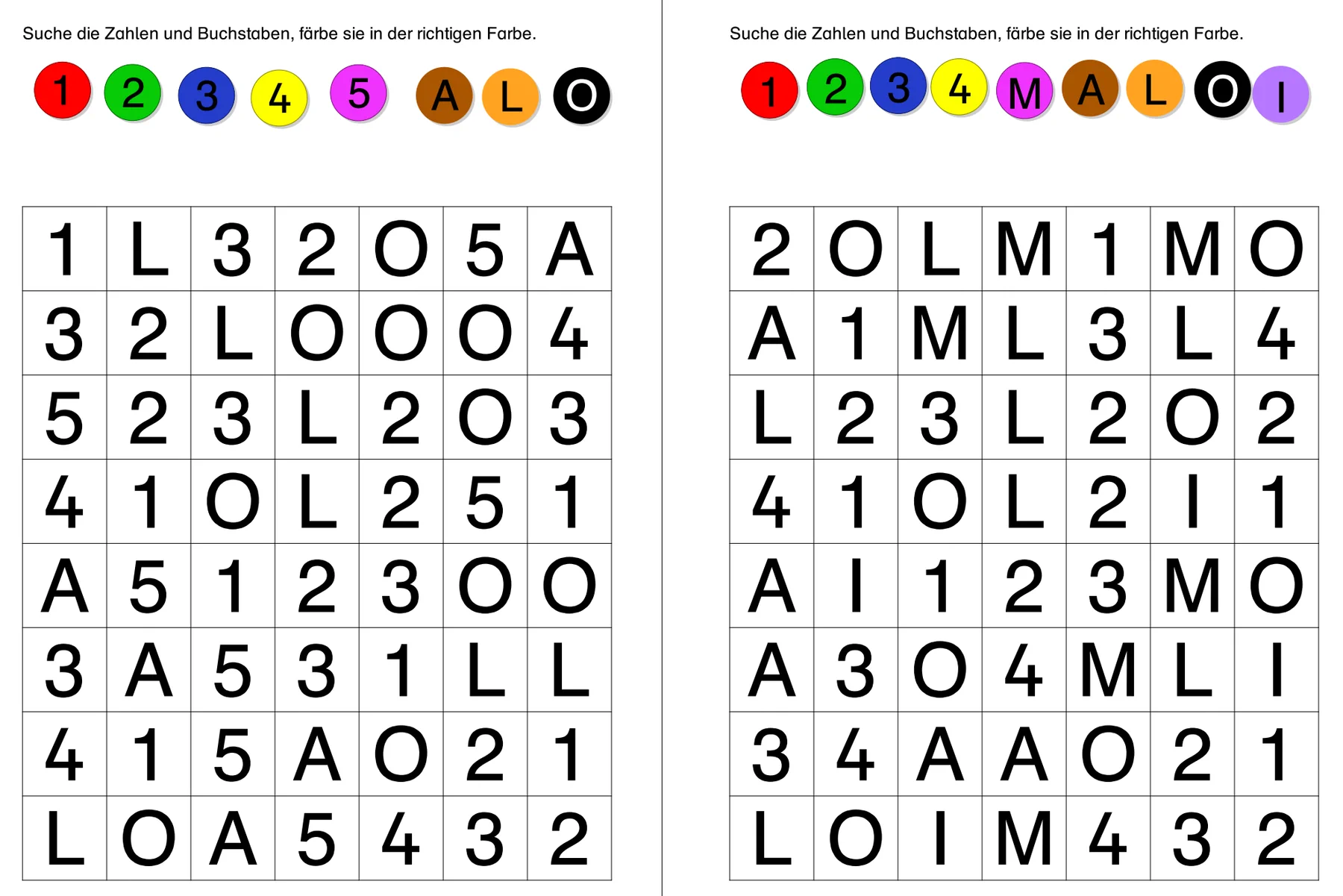 suchselbuchstabenzahlen • Buchstaben-Zahlen Suchsel