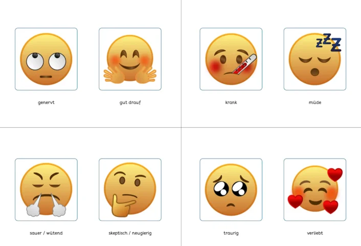 emojis stimmungsreportage • Klassen-Stimmungsreportage mit Emojis