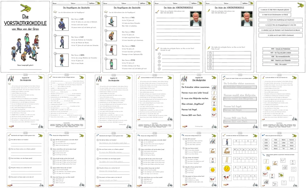 Die Vorstadtkrokodile Klassenlektüre • gpaed.de
