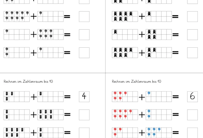 addition zr 10 • Additionsaufgaben ZR 10