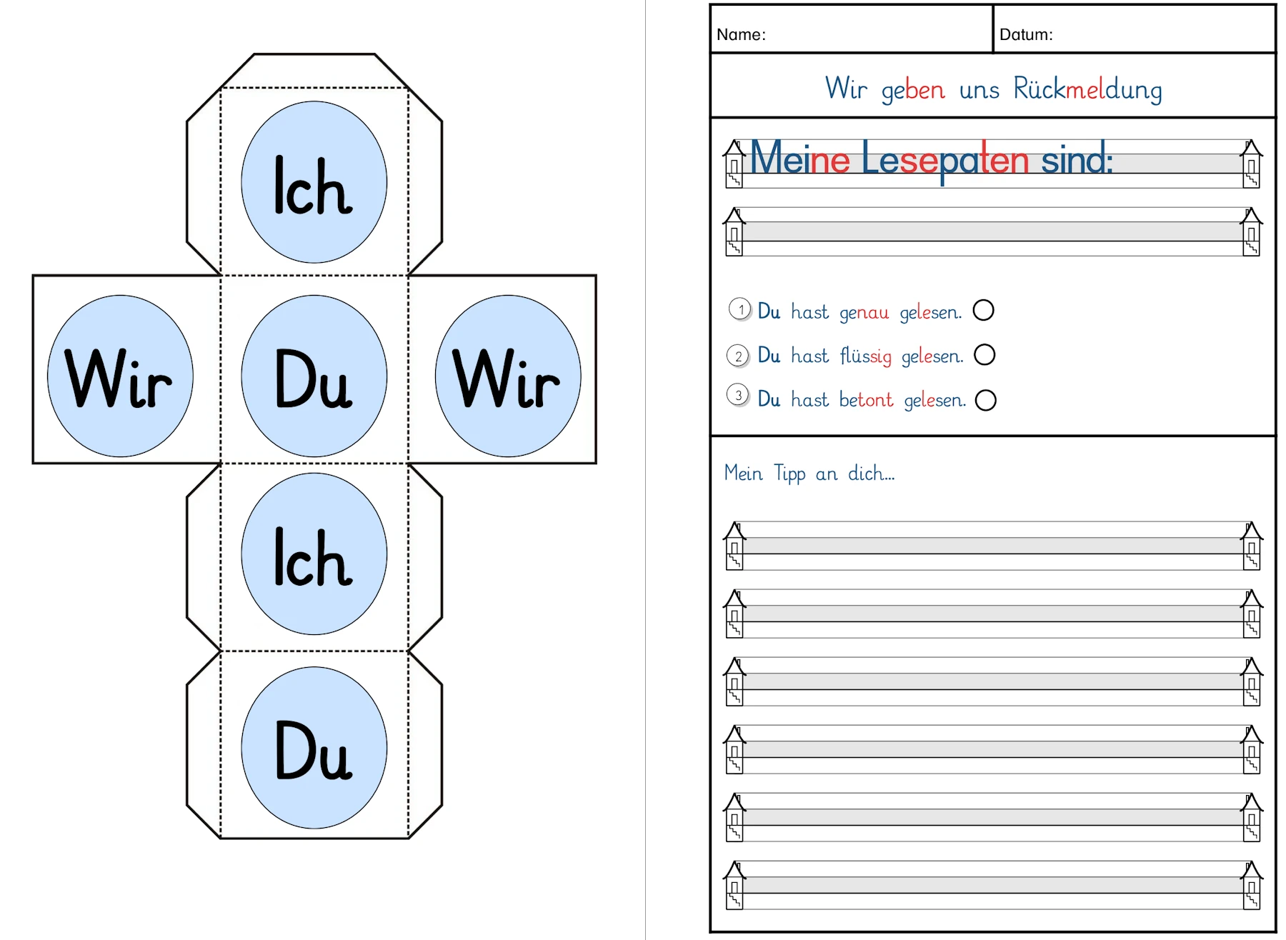 wuerfellesen • Würfellesen