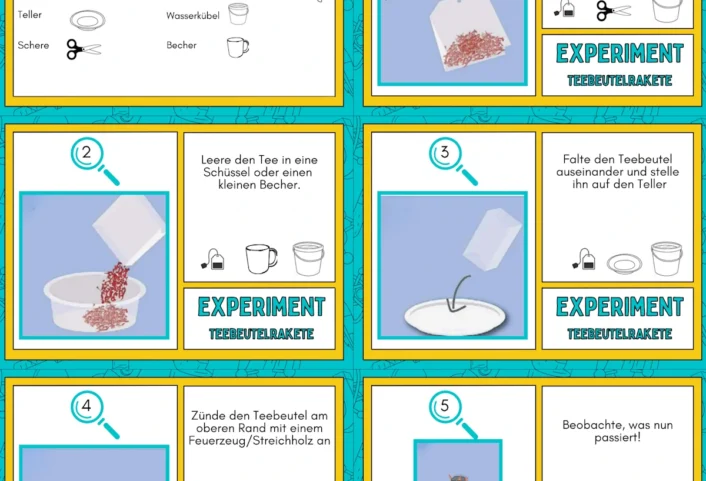 experiment schueleranleitung • Experiment Teebeutelrakte