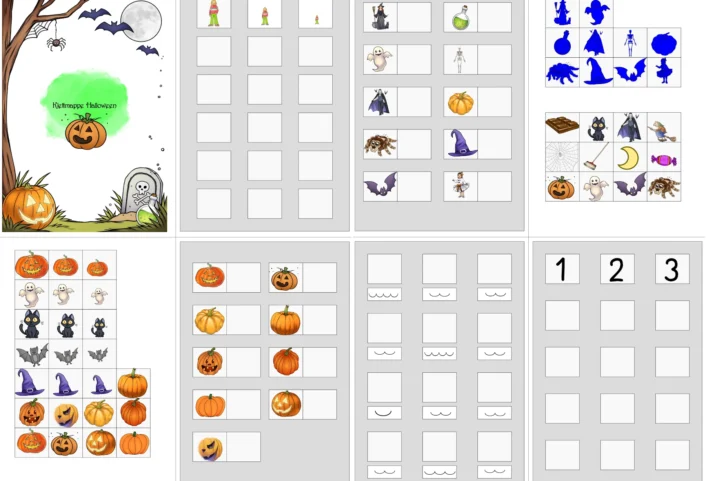 aufgabenmappe halloween • Aufgabenmappe Halloween