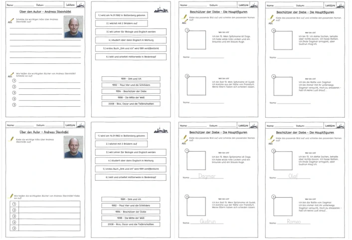 beschuetzer der diebe • Beschützer der Diebe - Klassenlektüre