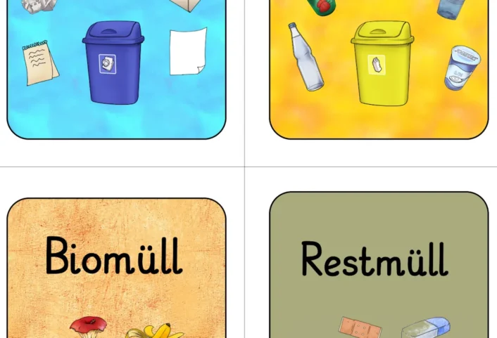 etiketten fuer muelleimer • Etiketten für Mülleimer