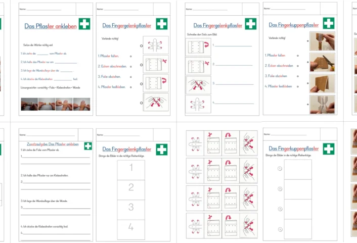 erste hilfe pflaster • Pflaster ankleben